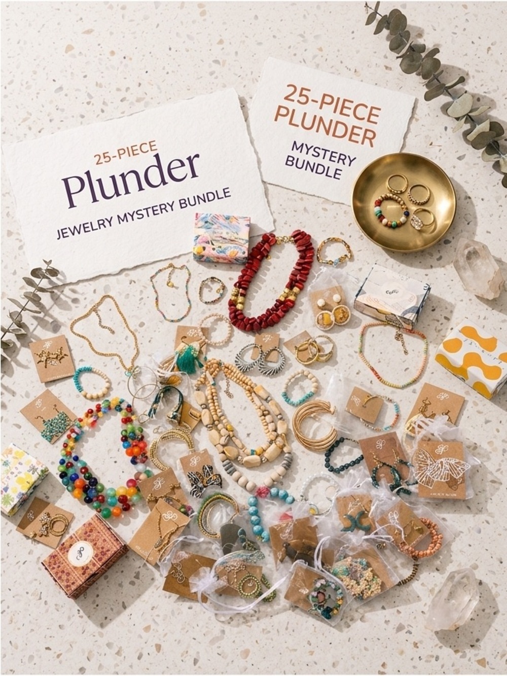 25 Piece Plunder Jewelry Mystery Bundle